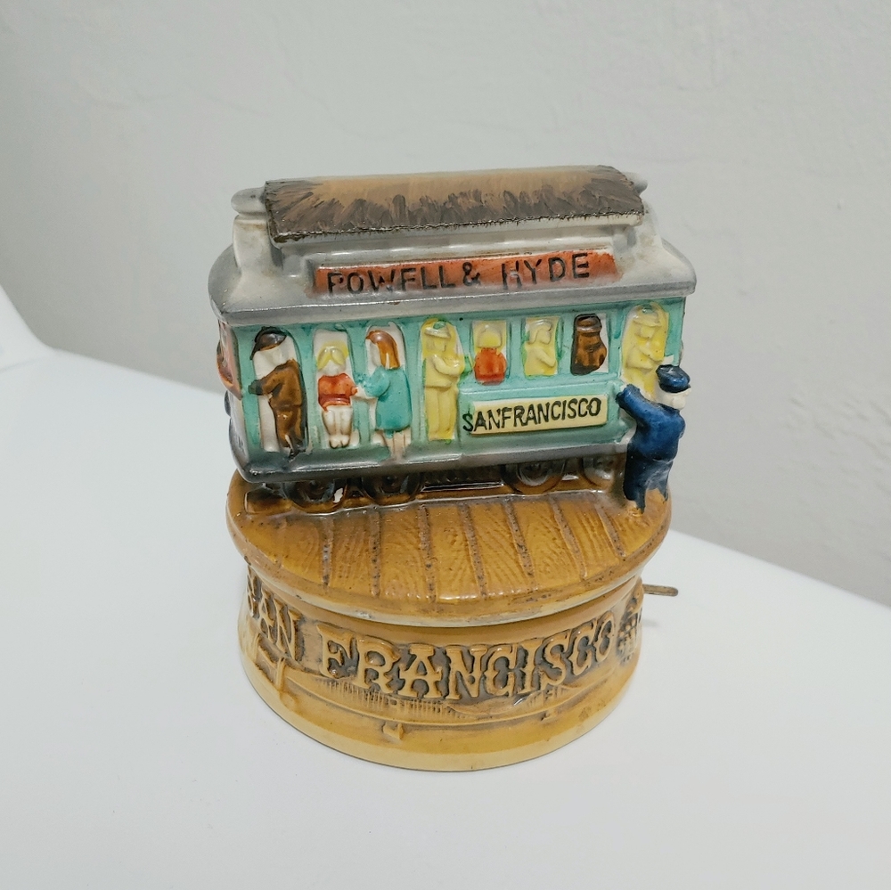 Efcco trolly car music box San Francisco